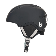 Atmos Pure Black Matte Ski Helmet