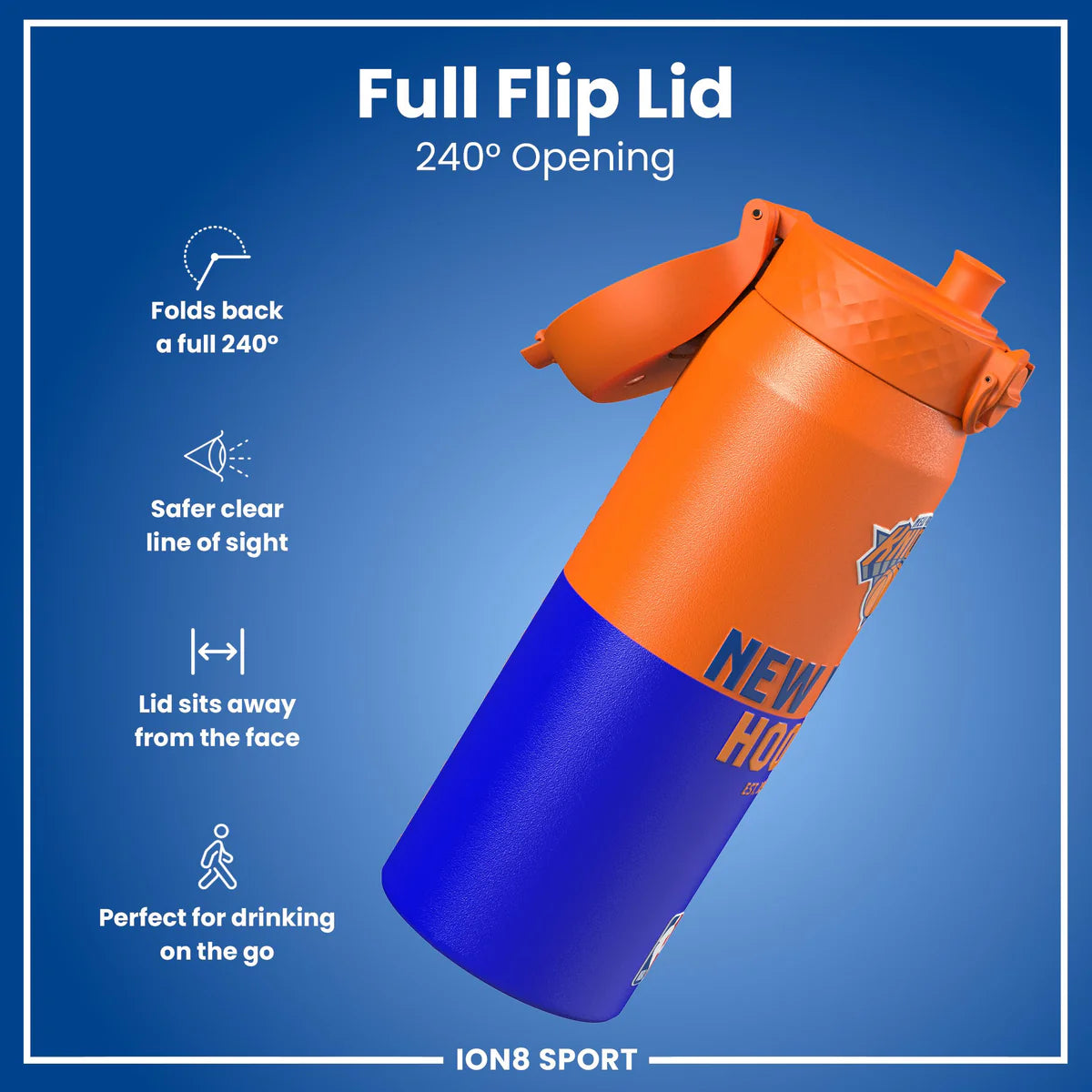 New York Knicks 50 Series 750ml Insulated Water Bottle