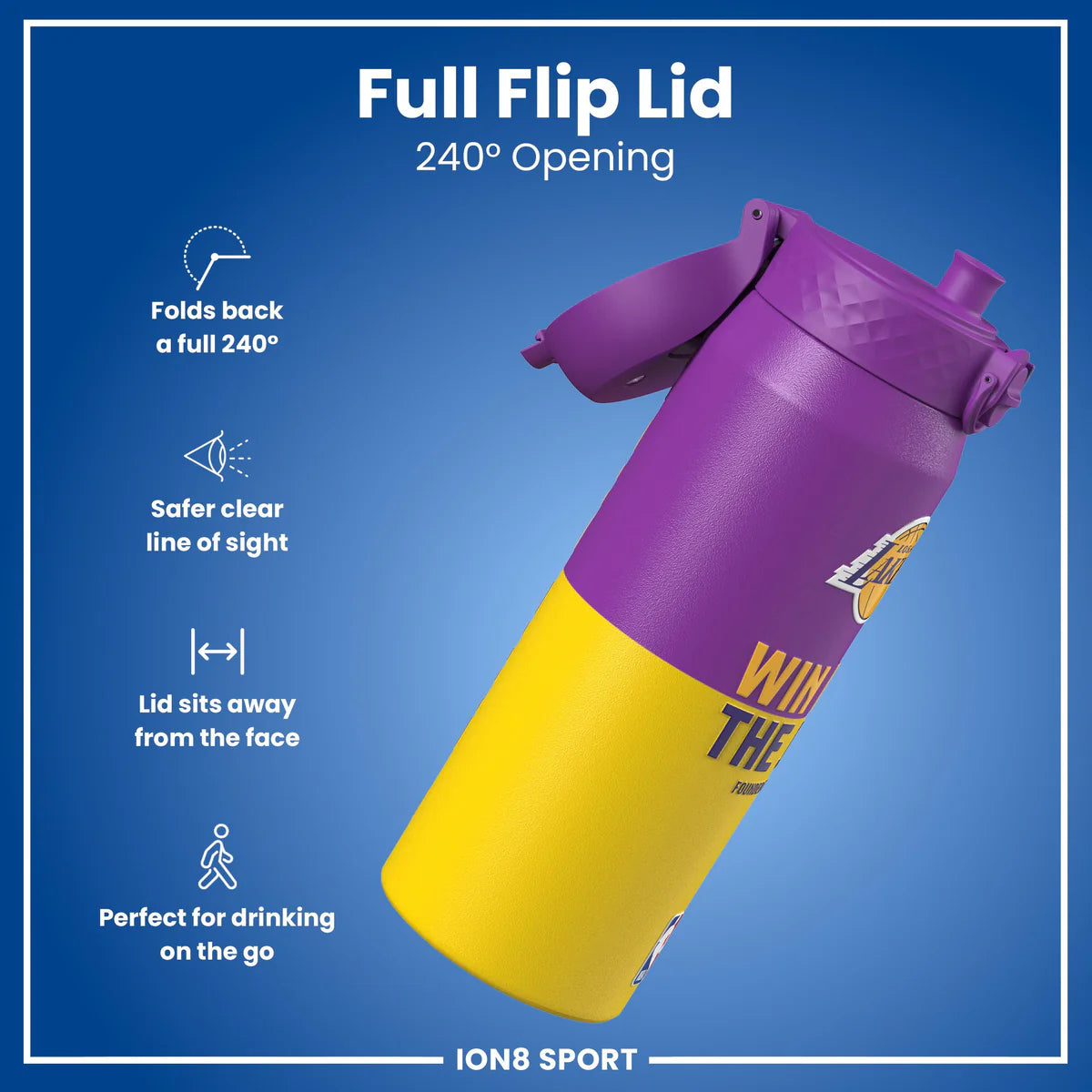 Los Angeles Lakers 50 Series 750ml Insulated Water Bottle