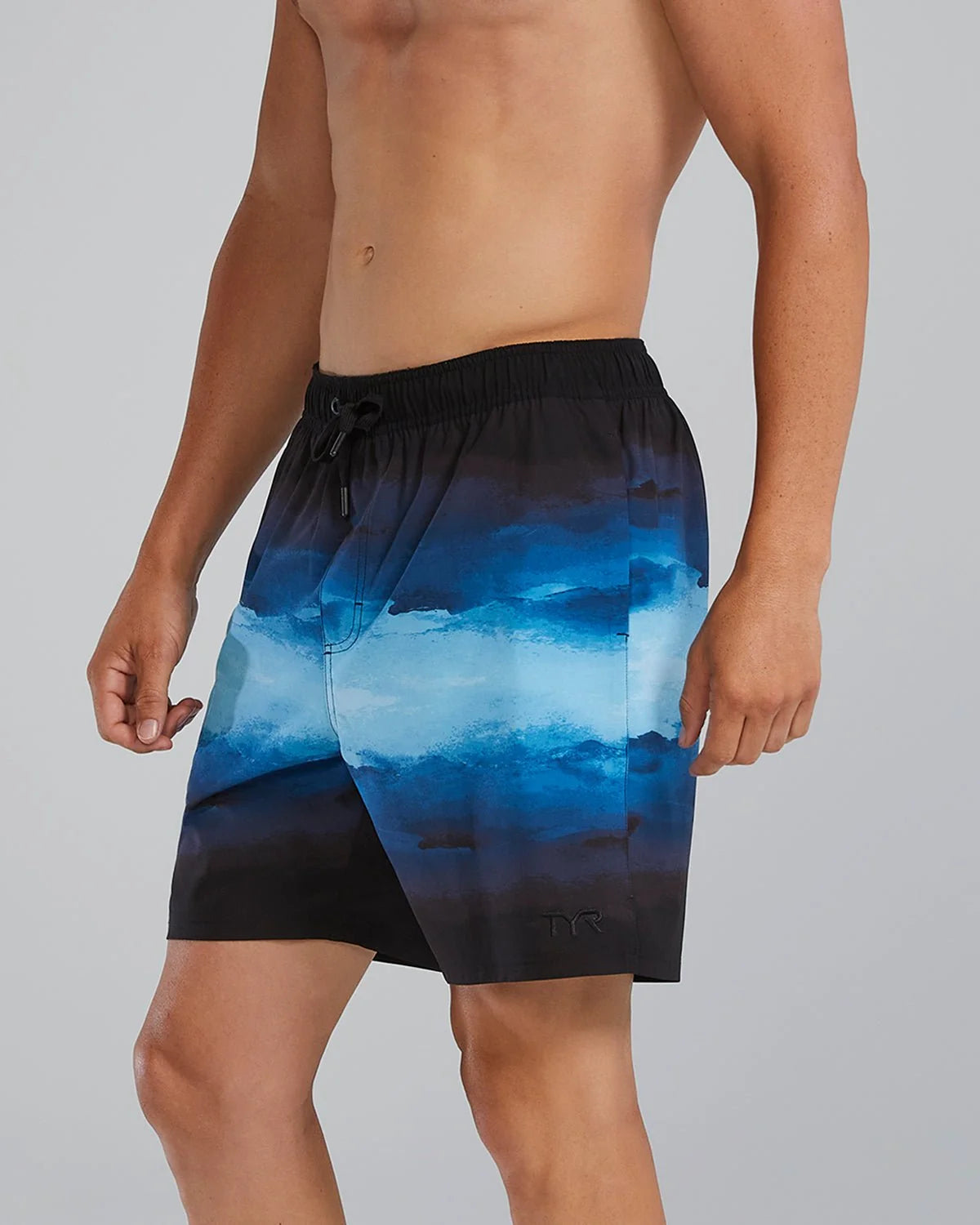 Mens 7 Inch Printed Skua Volley Watershort