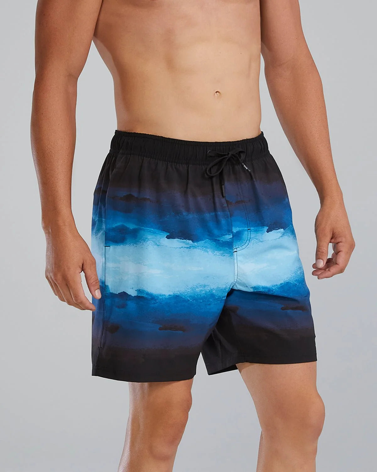 Mens 7 Inch Printed Skua Volley Watershort