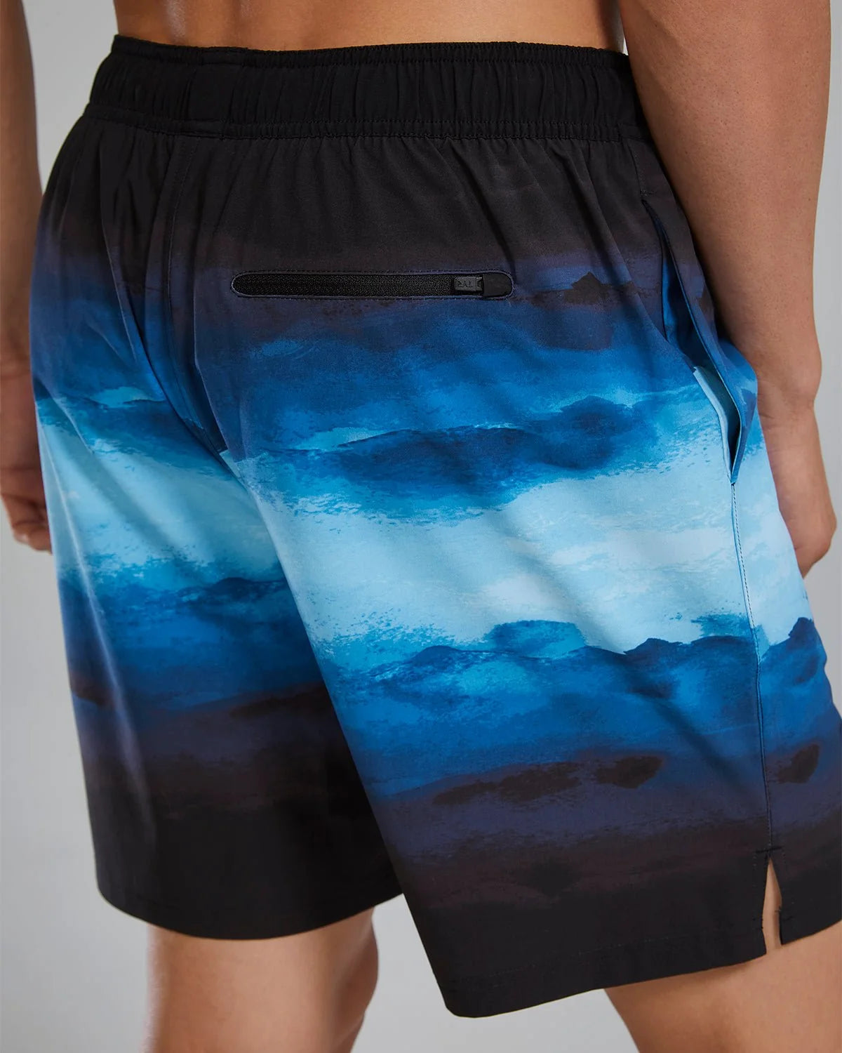Mens 7 Inch Printed Skua Volley Watershort
