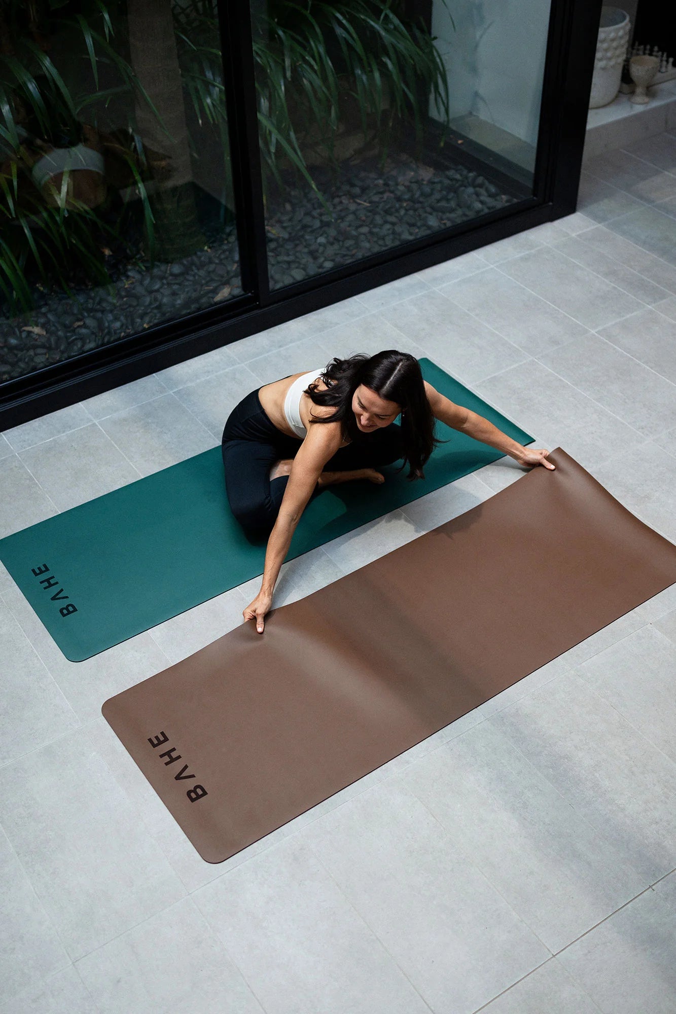 Power Hold Yoga Mat 4 Millimeter Cinnamon