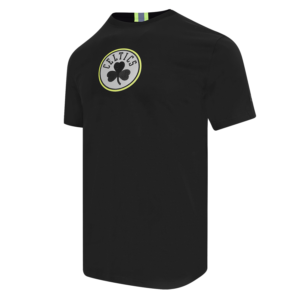 Mens Boston Celtics Hi-Vis T-Shirt