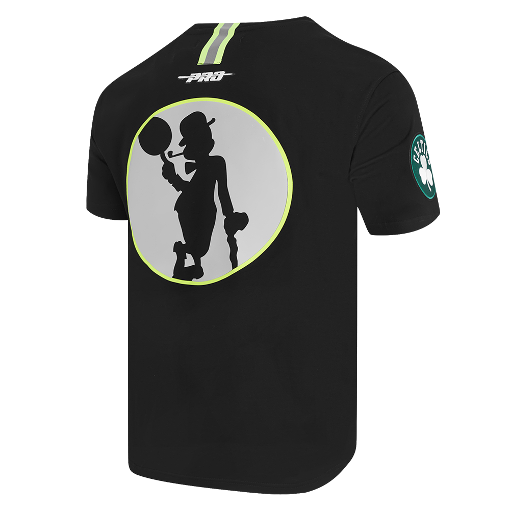 Mens Boston Celtics Hi-Vis T-Shirt