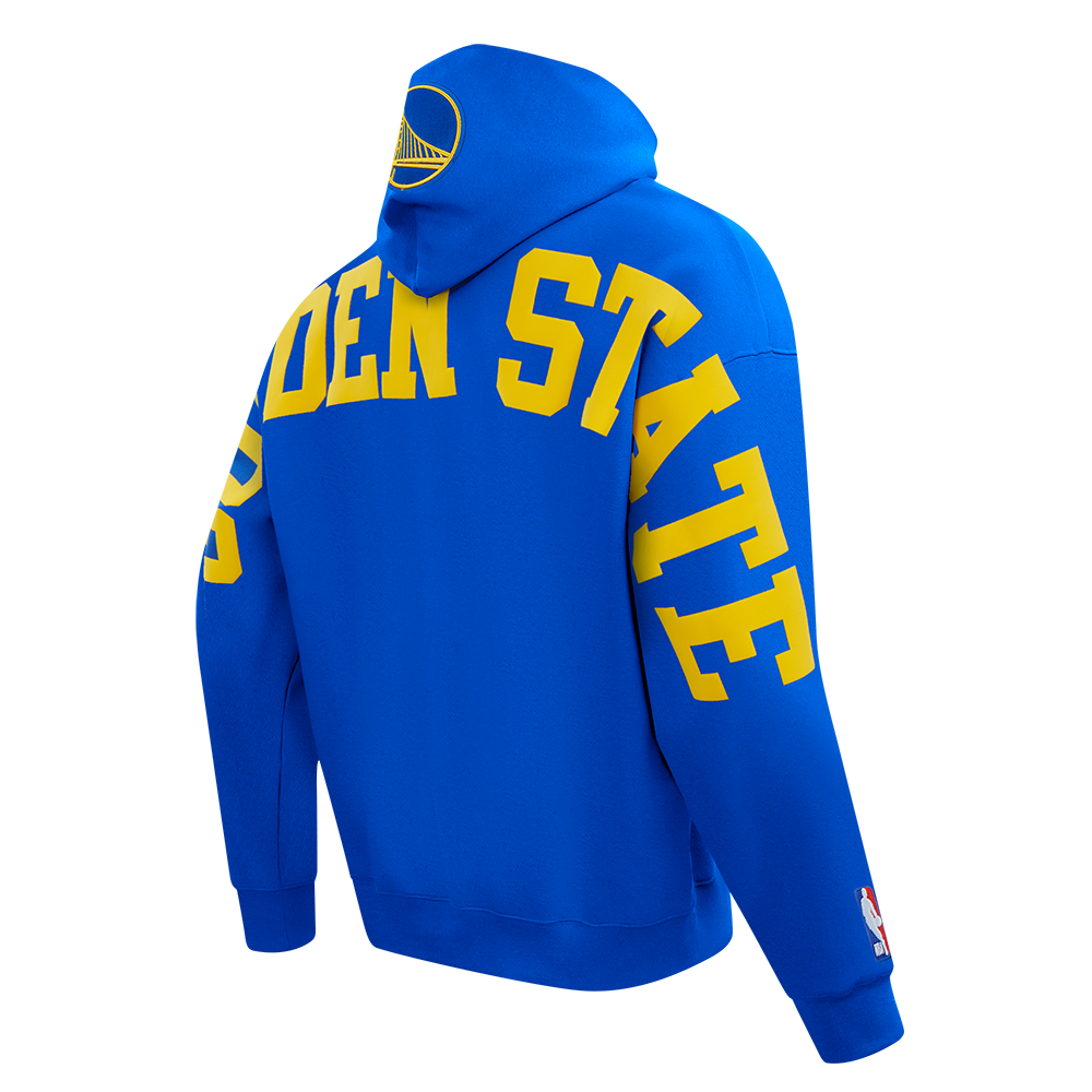 Mens Golden State Warriors Wingspan Fleece Hoodie