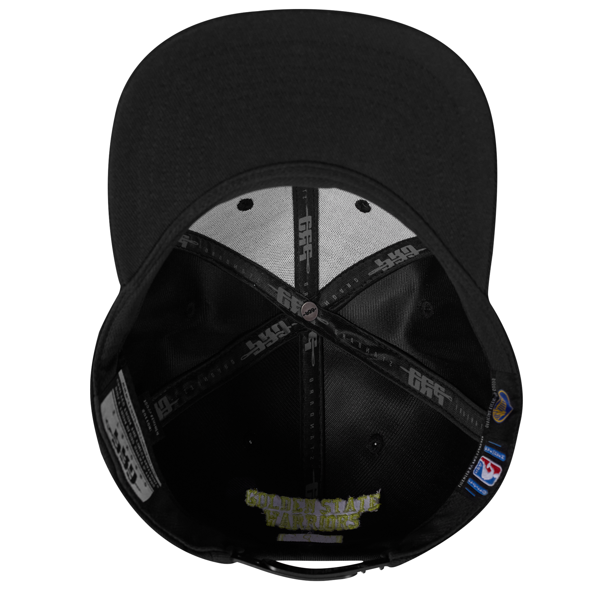 Mens Golden State Warriors Hi-Vis Snapback Cap