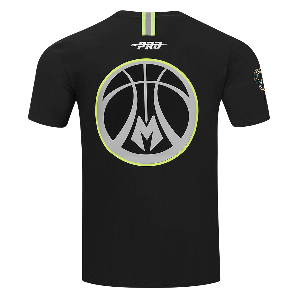 Mens Milwaukee Bucks Hi-Vis T-Shirt