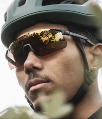 Icarus Black Matte Phantom Vermillon Gun Cat3 Sport Sunglass