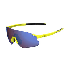 Icarus Acid Yellow Matte Brown Blue Cat 3 Sport Sunglass