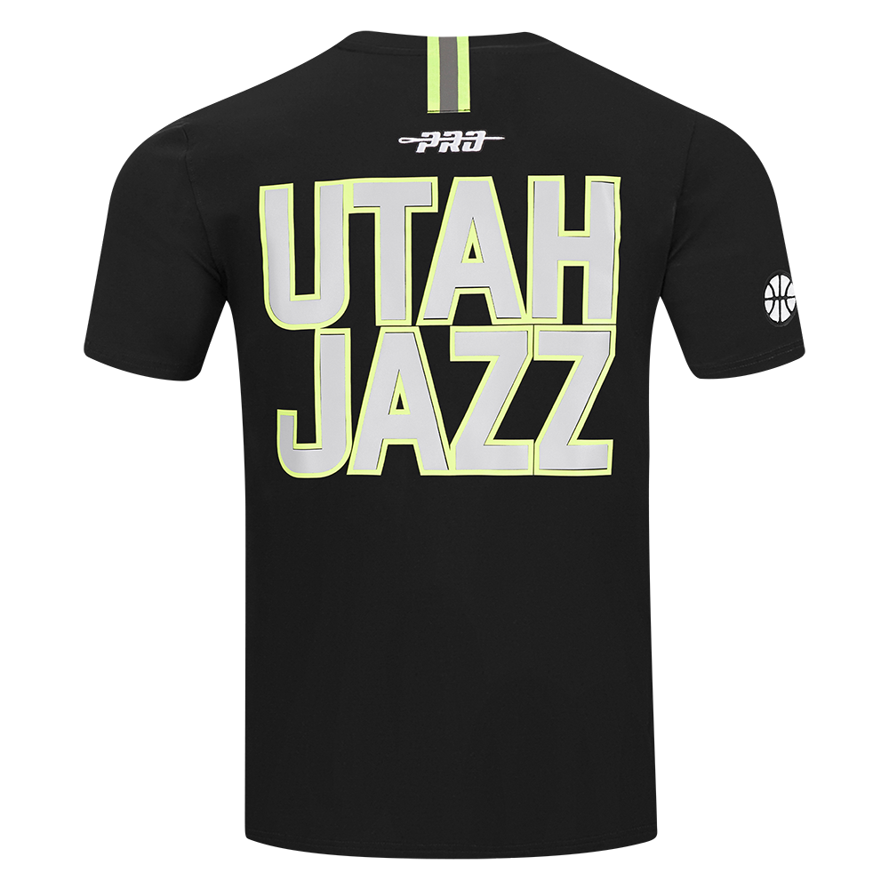 Mens Utah Jazz Hi-Vis T-Shirt