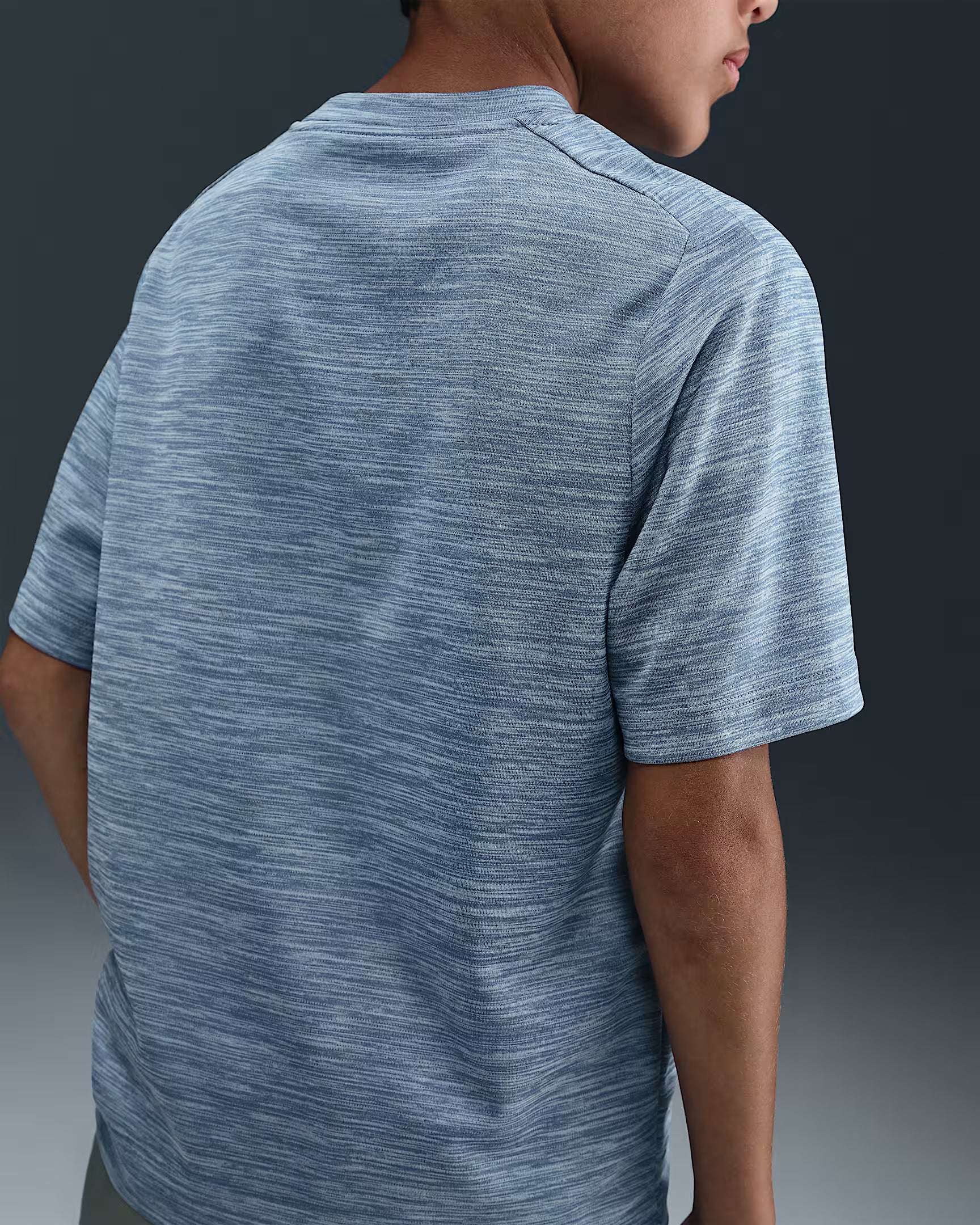 Boys Dri-Fit Multi heather Short Sleeve Tees