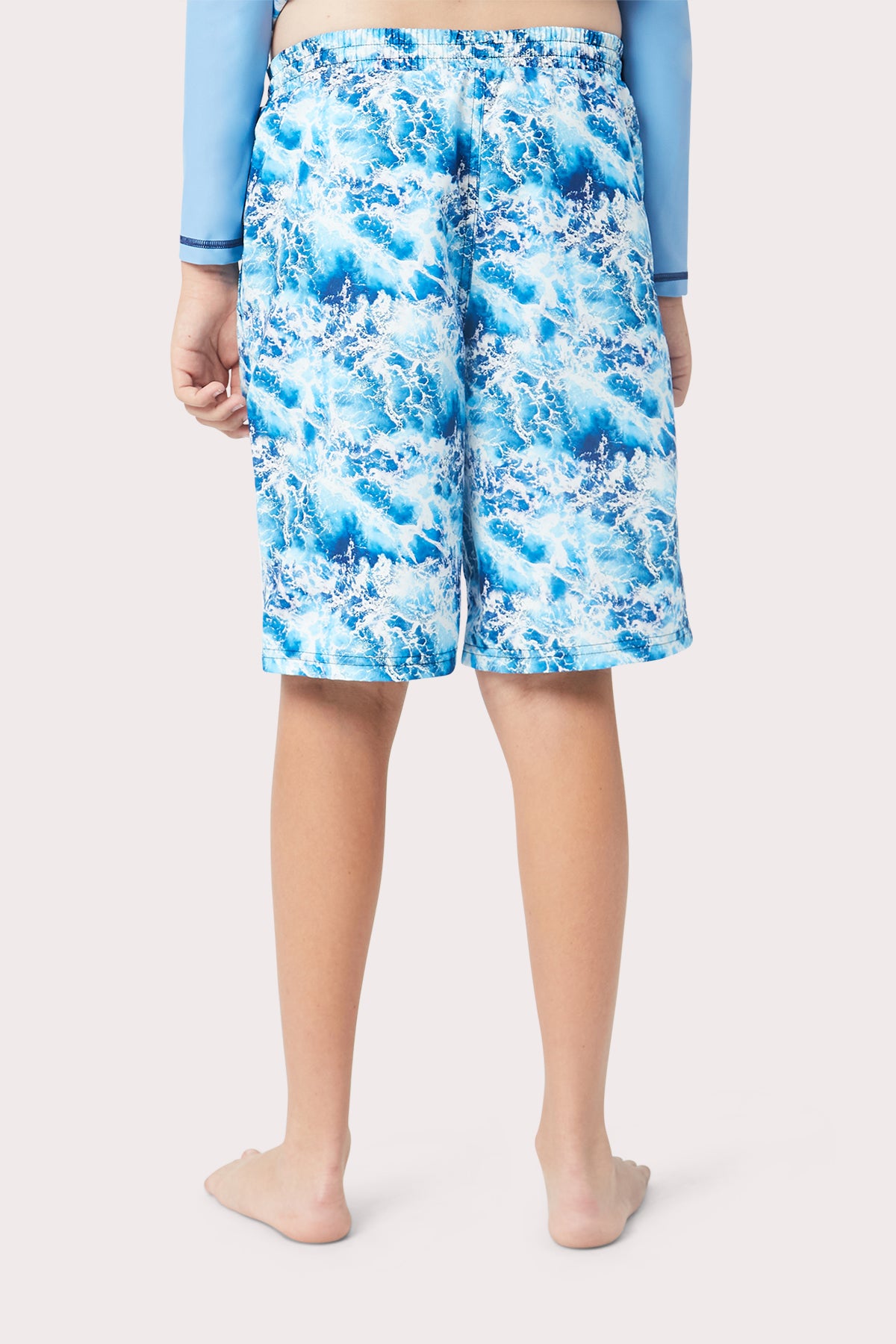 Boys All Over Printed Waves Swimshort