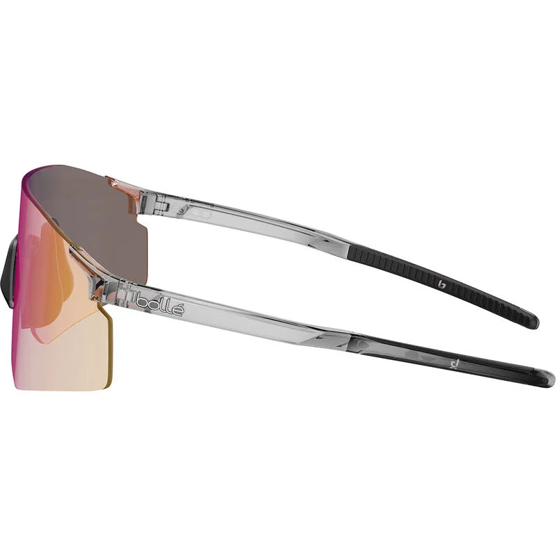 C-Icarus Grey Crystal Clear Ruby Photochromic Sport Sunglass
