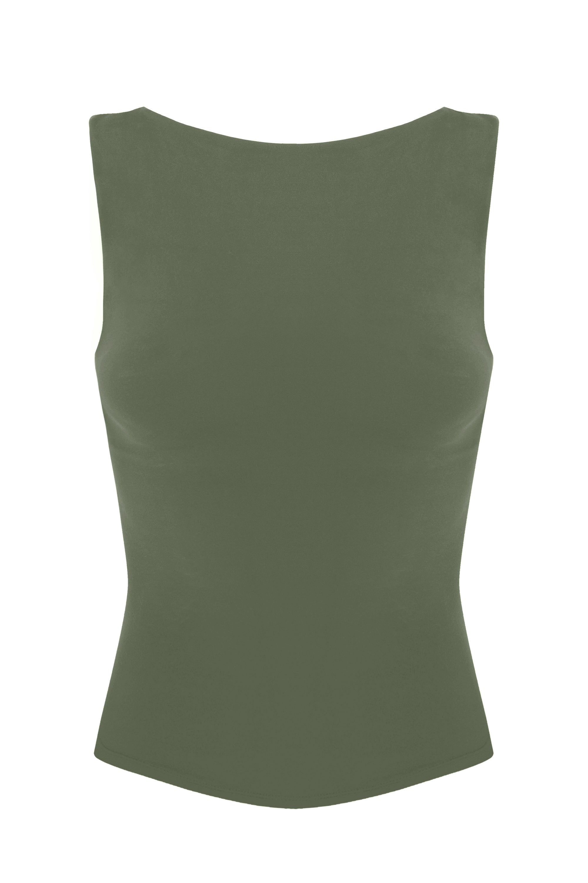 Womens Yoga Karolina Boatneck Tank Top