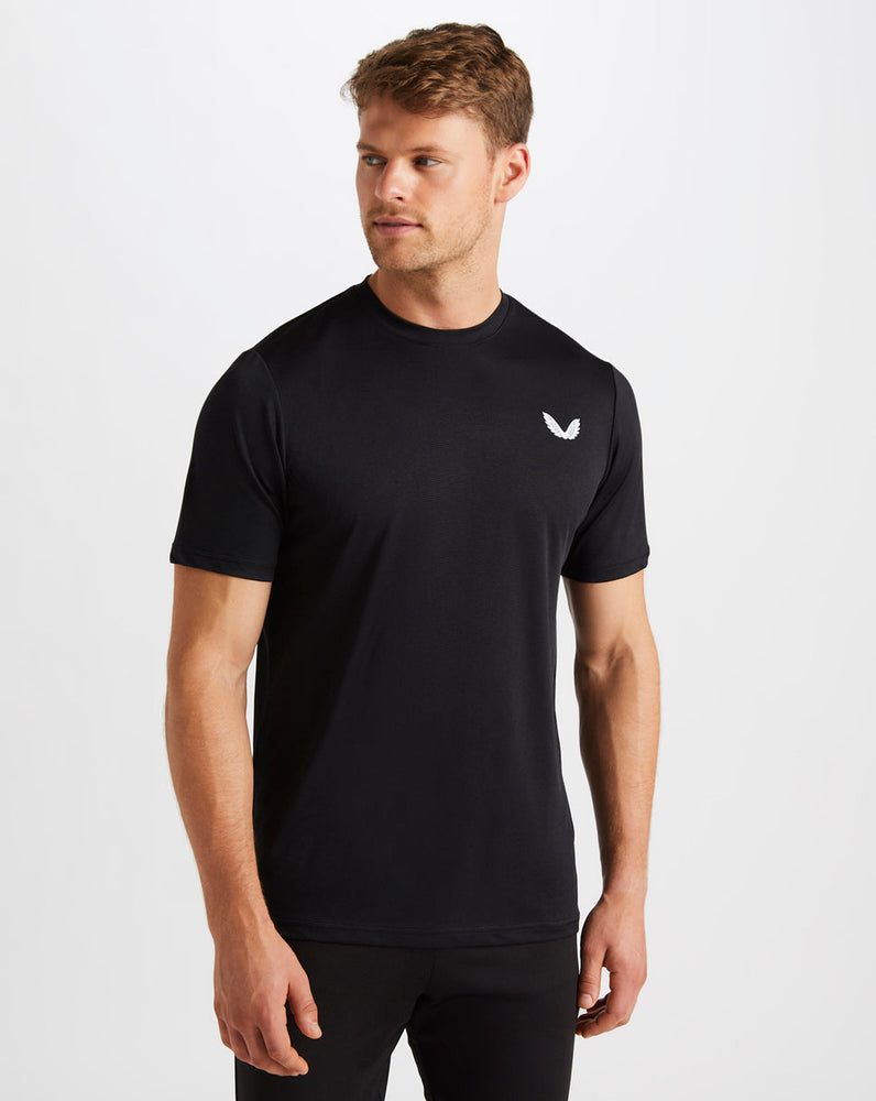 Black Pro Tek Stretch Tee
