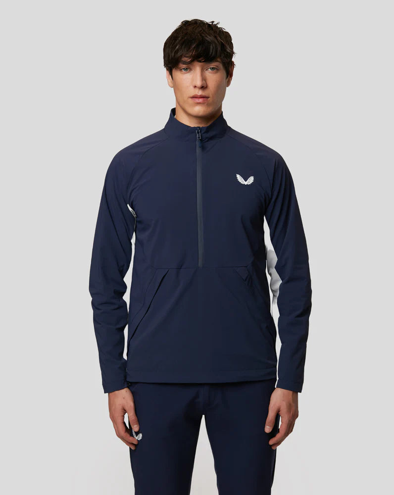Mens Peacoat Lightweight Anorak Jacket