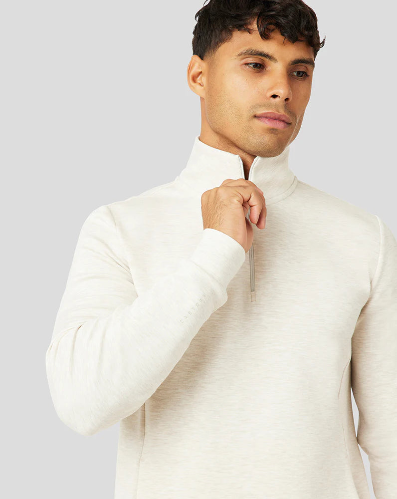 Mens Bonded 1/4 Zip Sweater