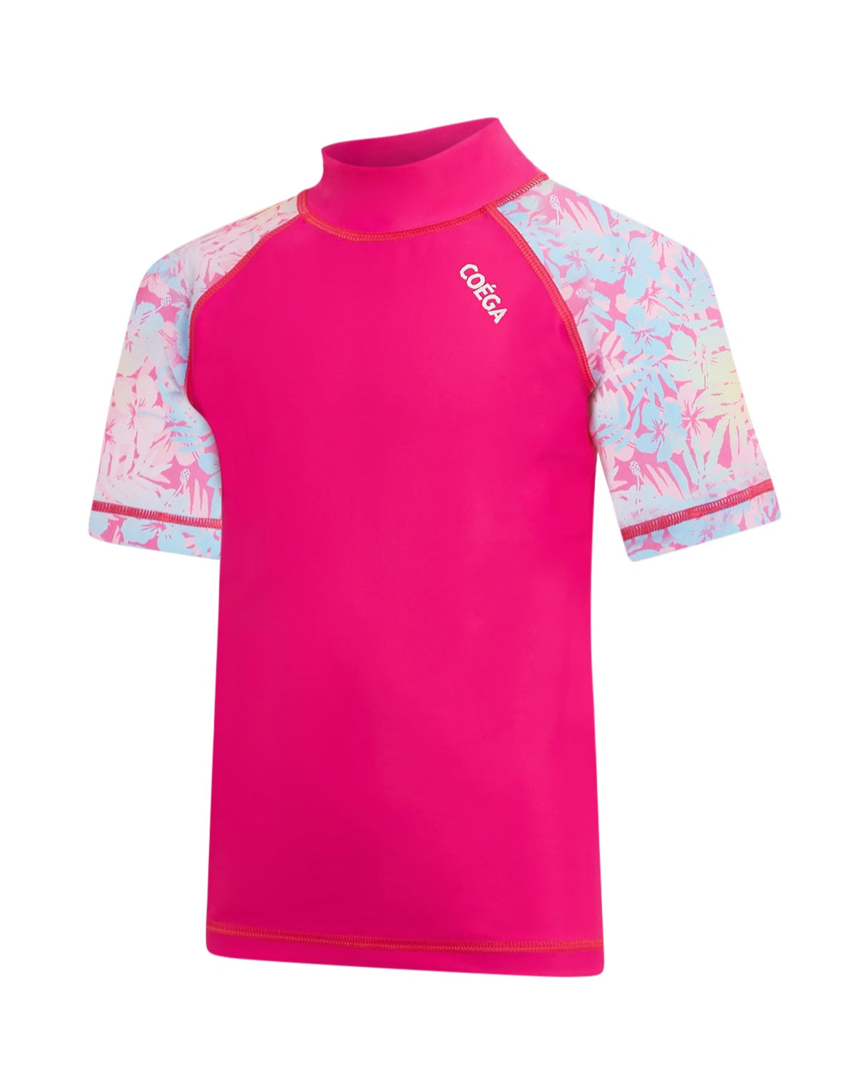 Girls Floral Rainbow Two Piece Skirt Set