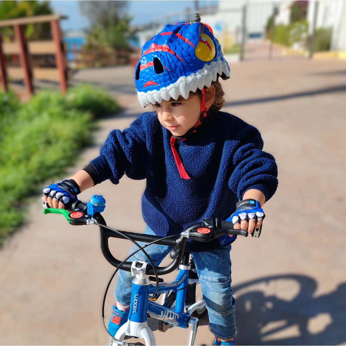 Dino Bicycle Kids Helmet