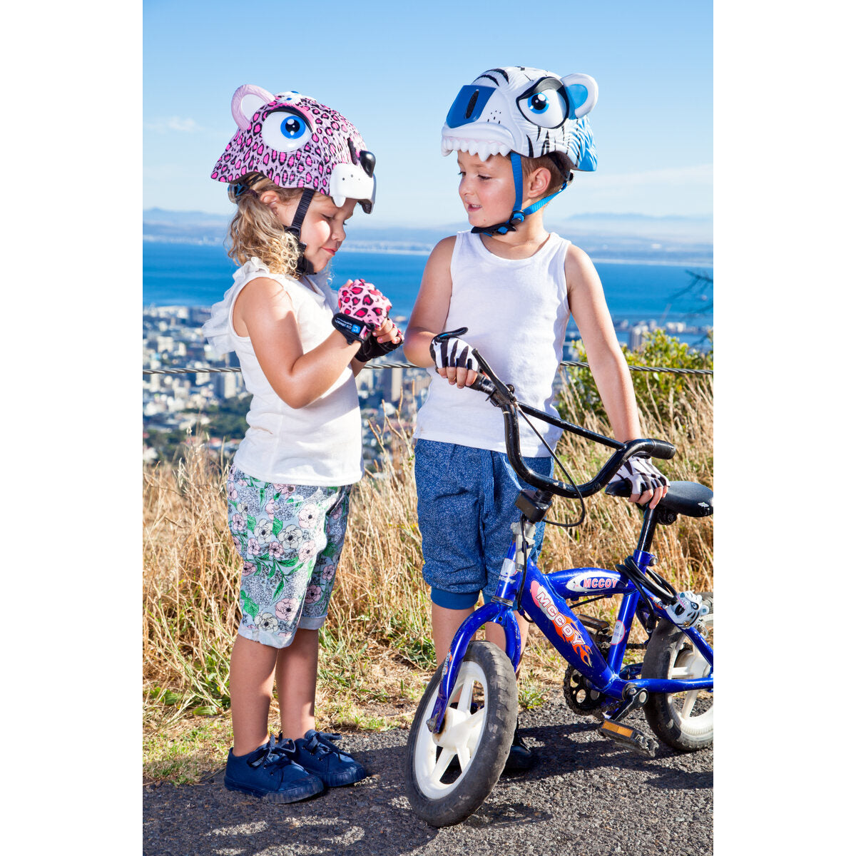 Leopard Bicycle Kids Helmet