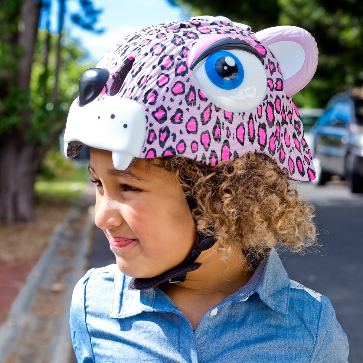 Leopard Bicycle Kids Helmet