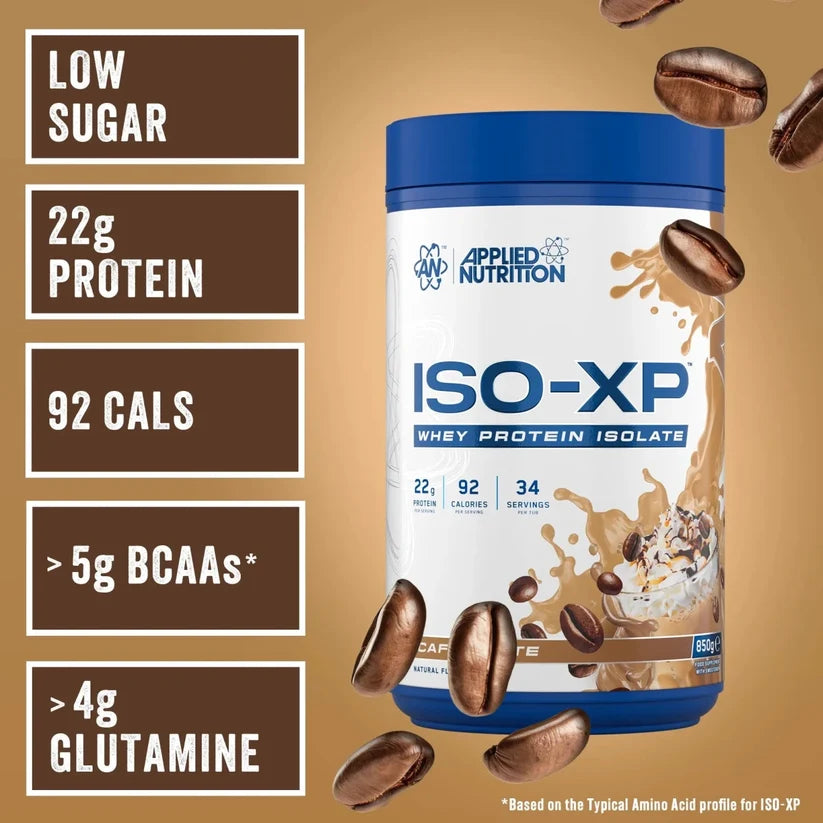 ISO-XP Protein Powder Cafe Latte 850 Grams