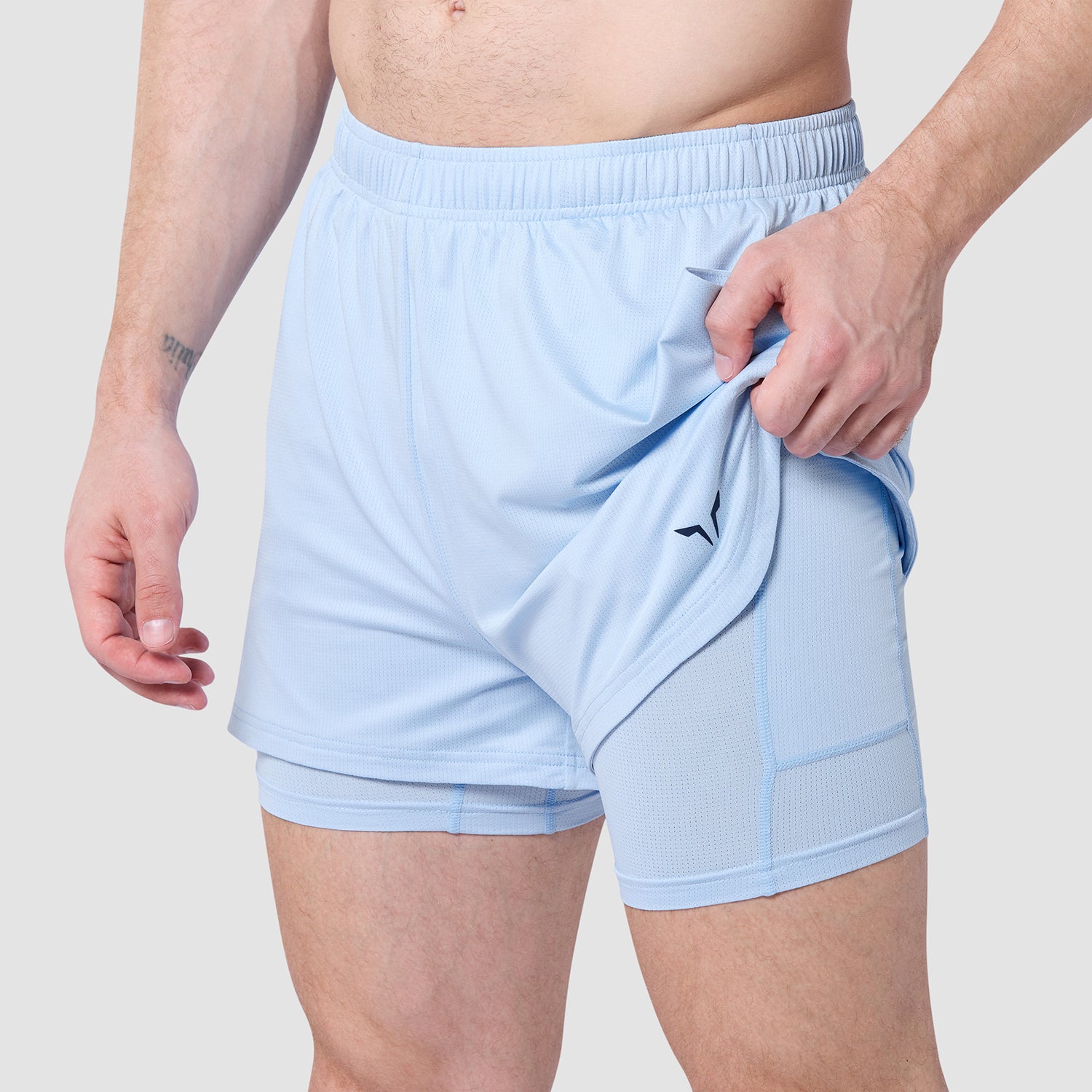 Mens Core Mesh 2-In-1 5" Shorts 2.0