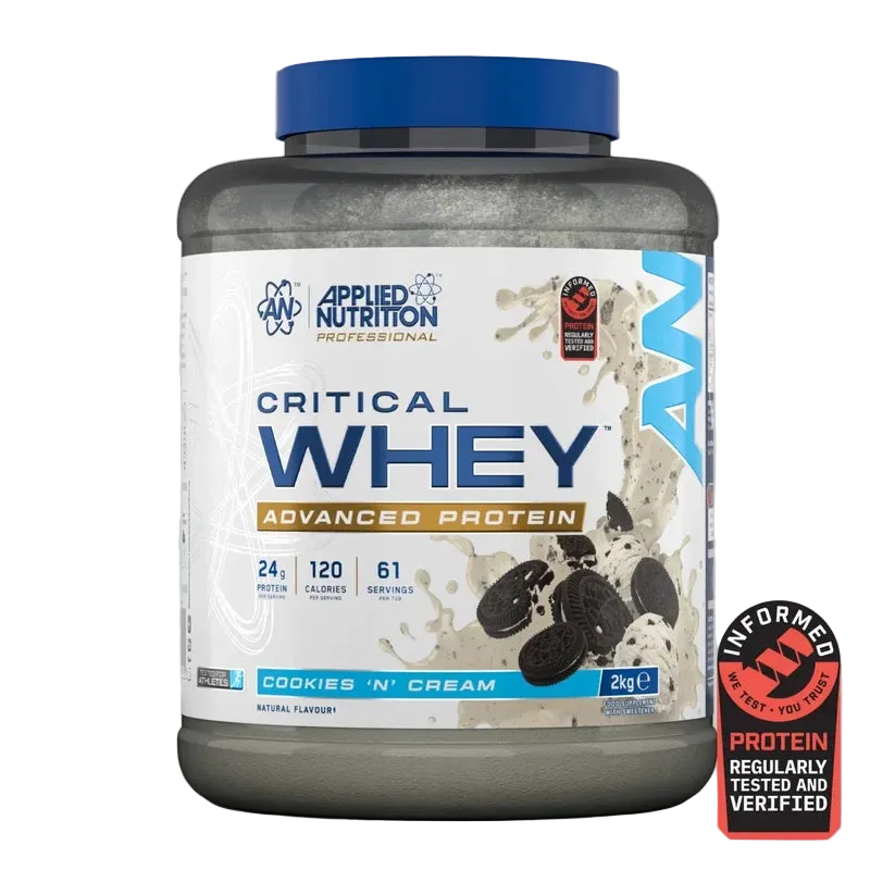 Critical Whey Protein Powder Cookies N Cream 2 Kilograms