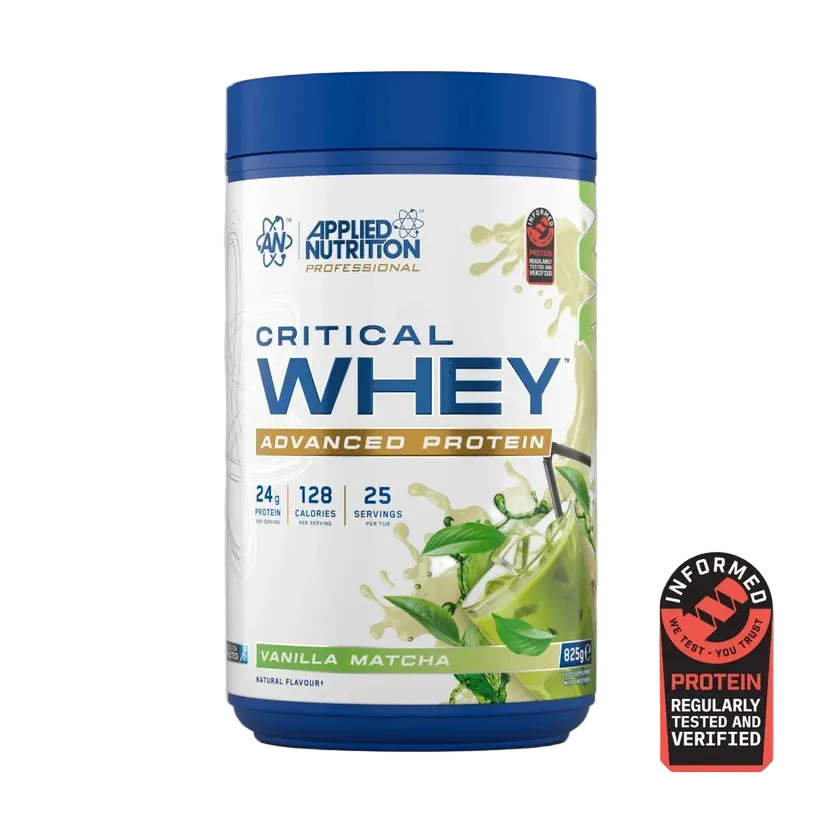 Critical Whey Protein Powder Vanilla Matcha 825 Grams