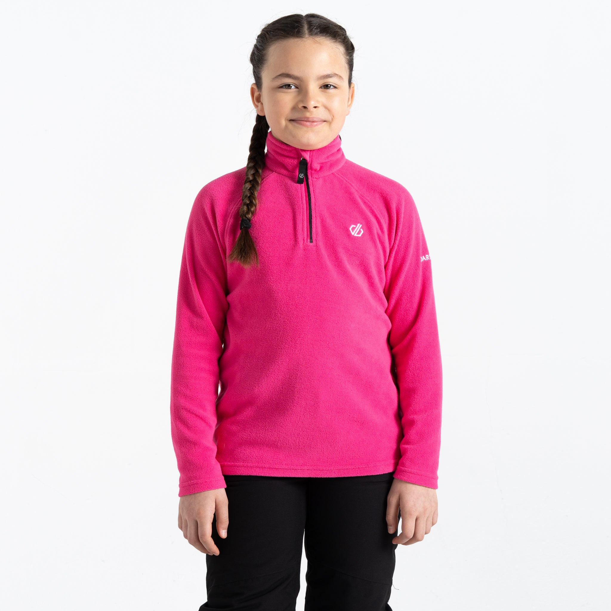 Girls Ski Freehand Fleece Baselayer Long Sleeve Top