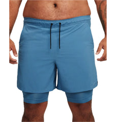 Mens Dri-Fit Unlimited Woven 7 Inch 2 in 1 Short