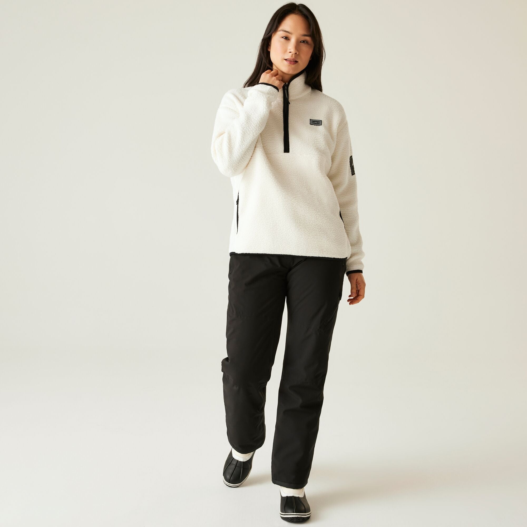 Womens Fleece Quarter Zip