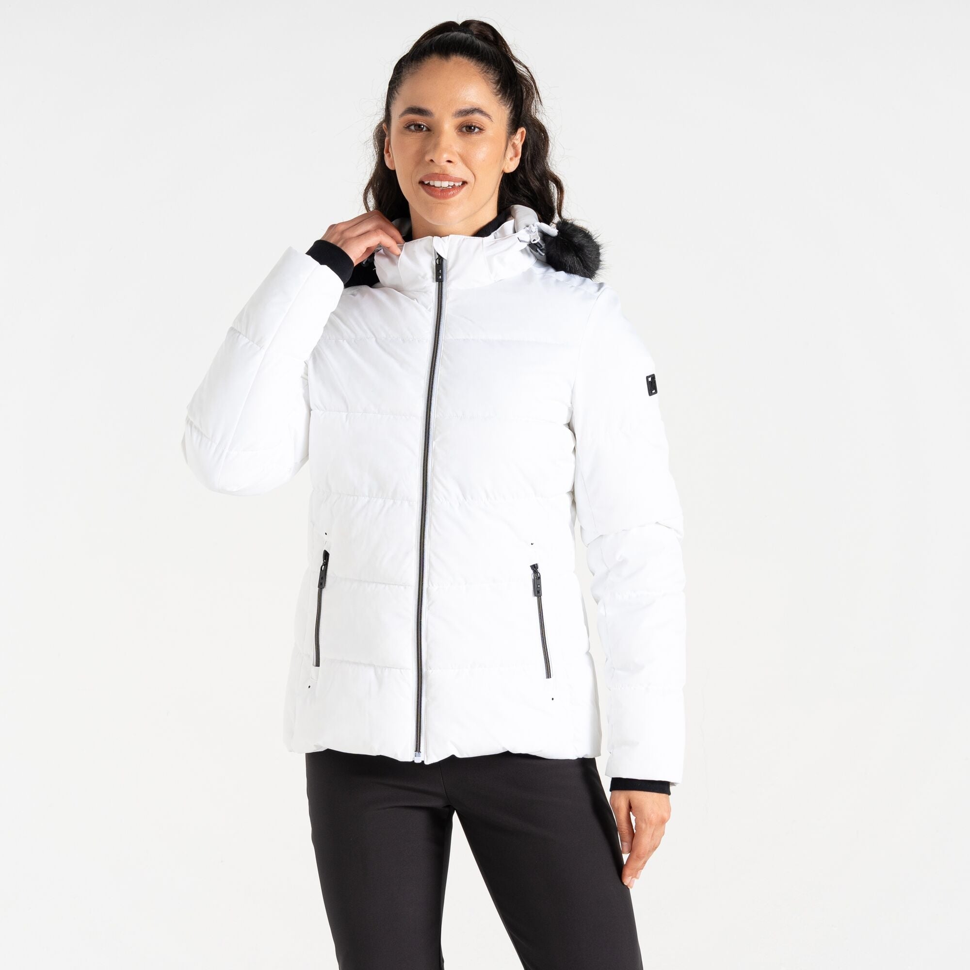 Womens Ski Glamourize Waterproof Padded Jacket