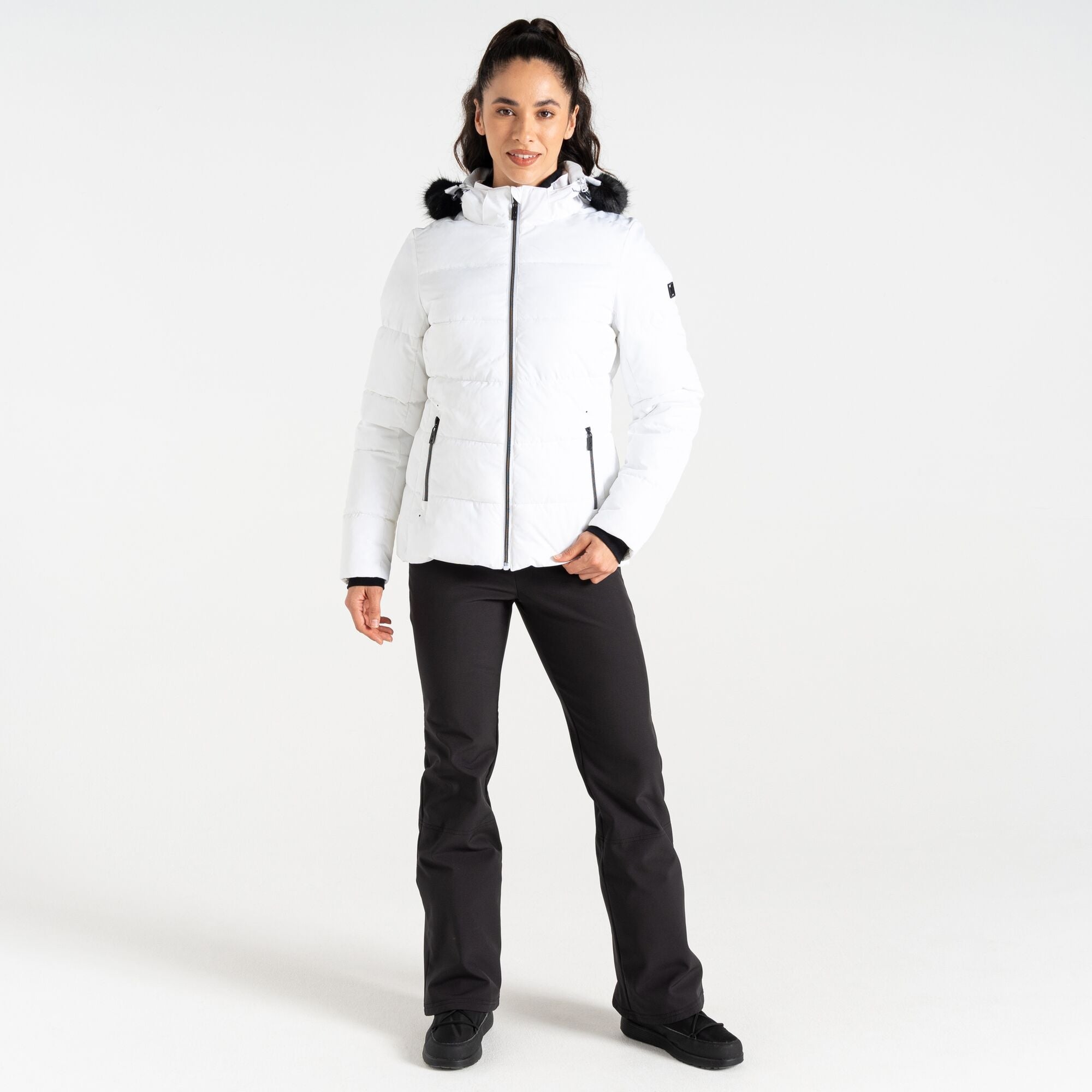 Womens Ski Glamourize Waterproof Padded Jacket