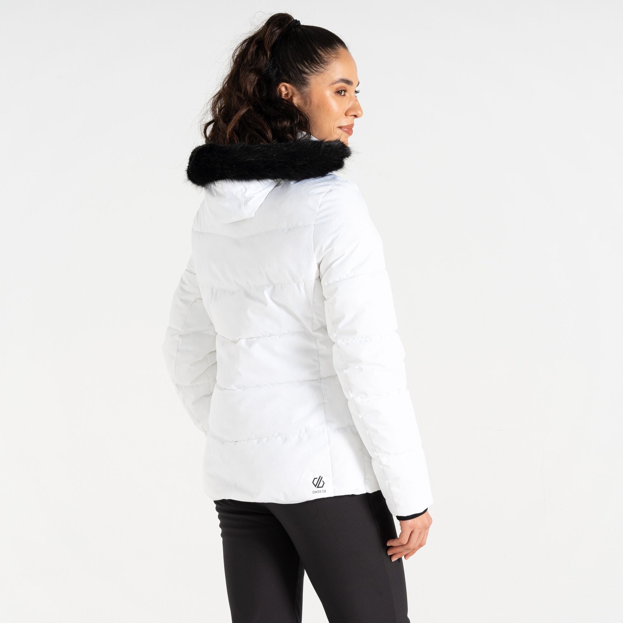 Womens Ski Glamourize Waterproof Padded Jacket