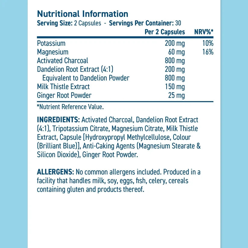 Detox And Debloat 60 Capsules