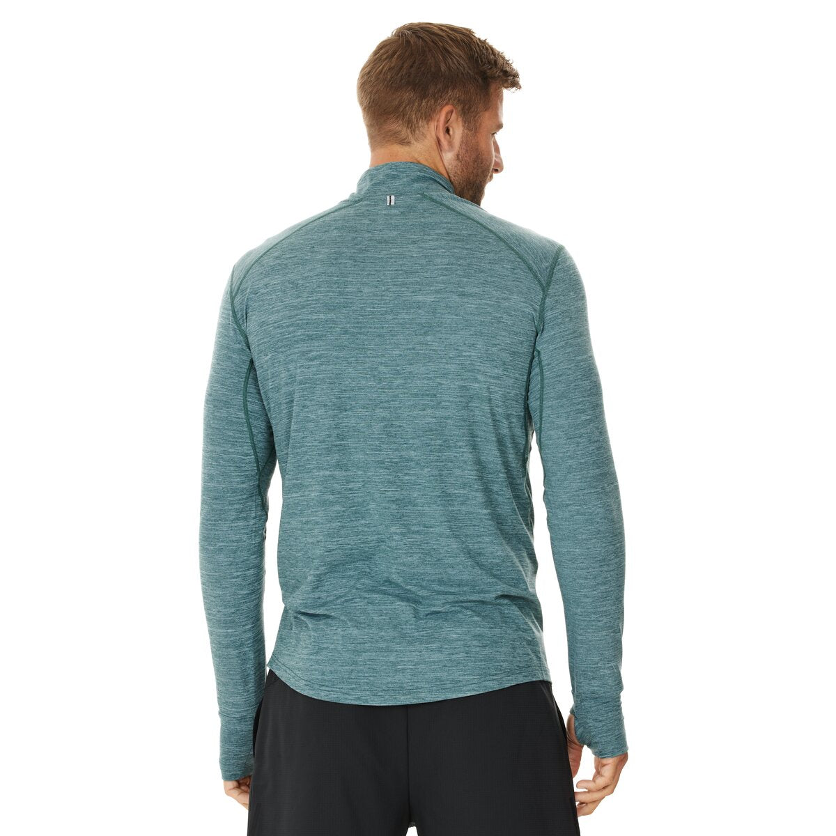 Mens Tune Melange Midlayer Long Sleeve T-Shirt