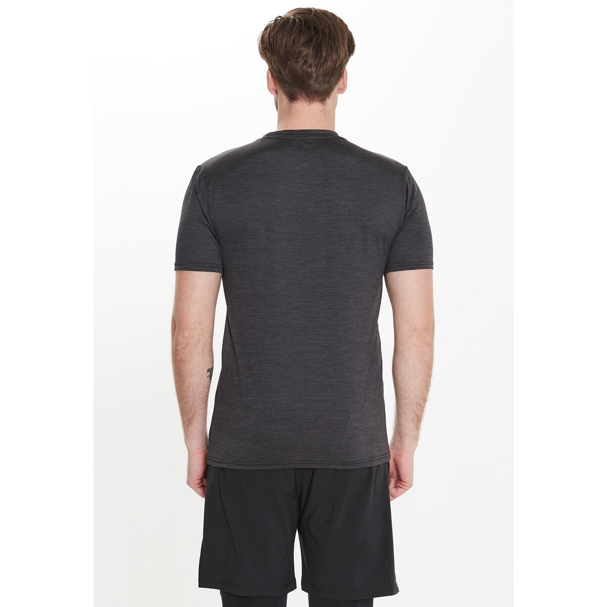 Mens Mell Melange Short Sleeve T-Shirt