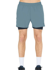 Mens Kros 2 in 1 Running Short