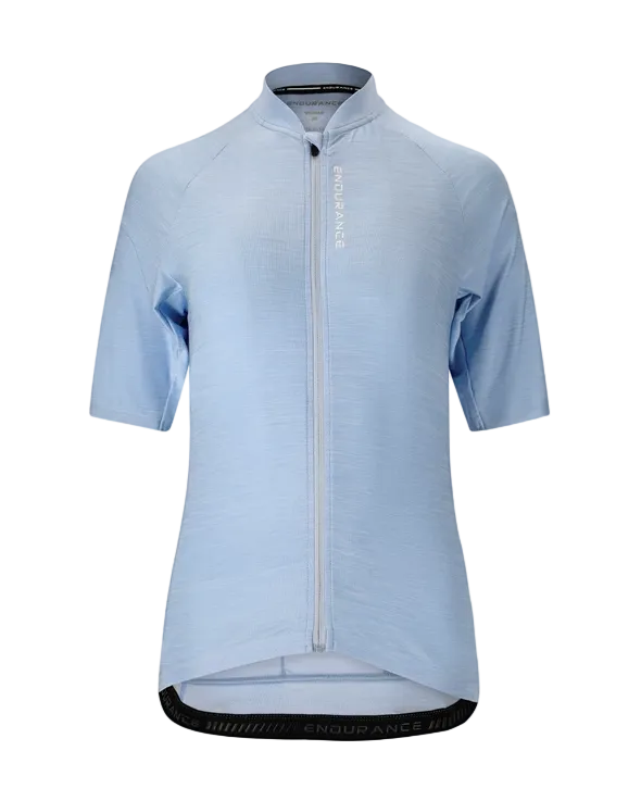 Logan Melange MTB Cycling Womens Short Sleeve Jersey