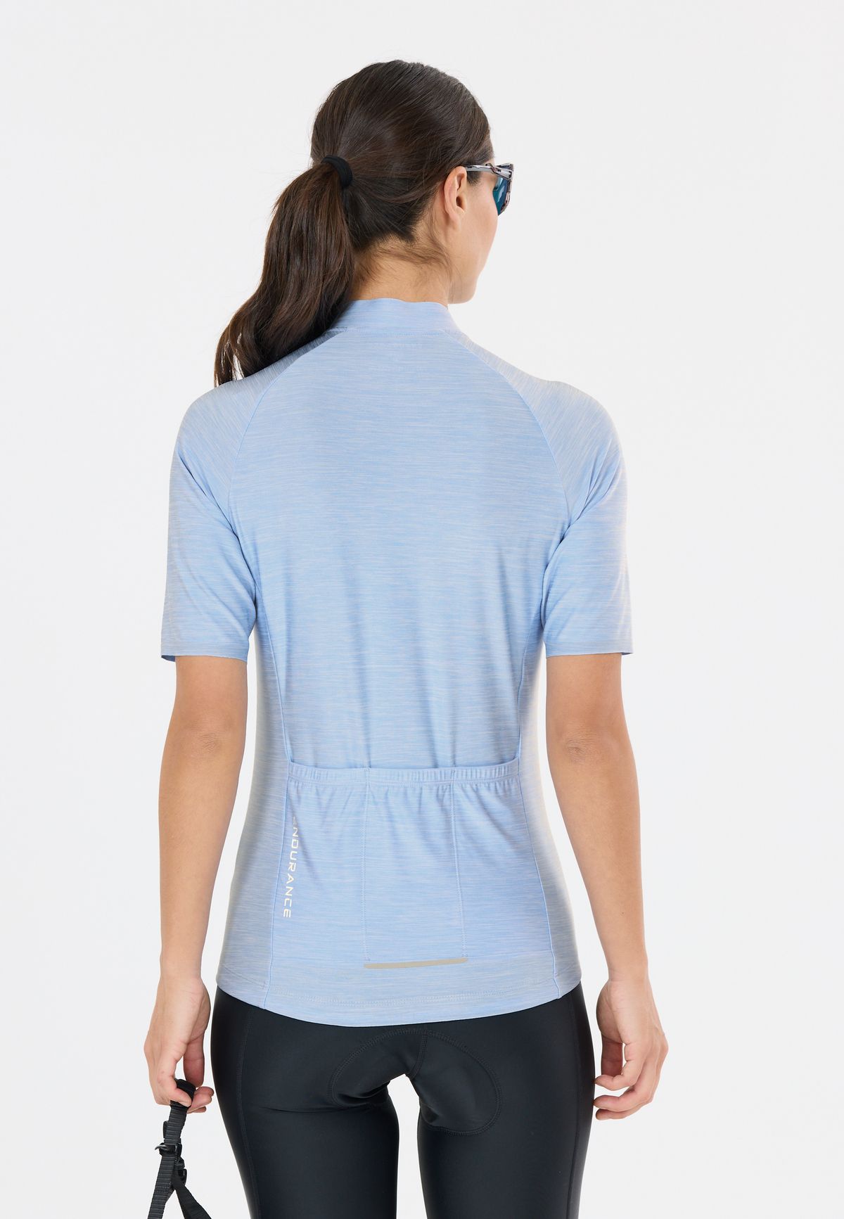 Logan Melange MTB Cycling Womens Short Sleeve Jersey