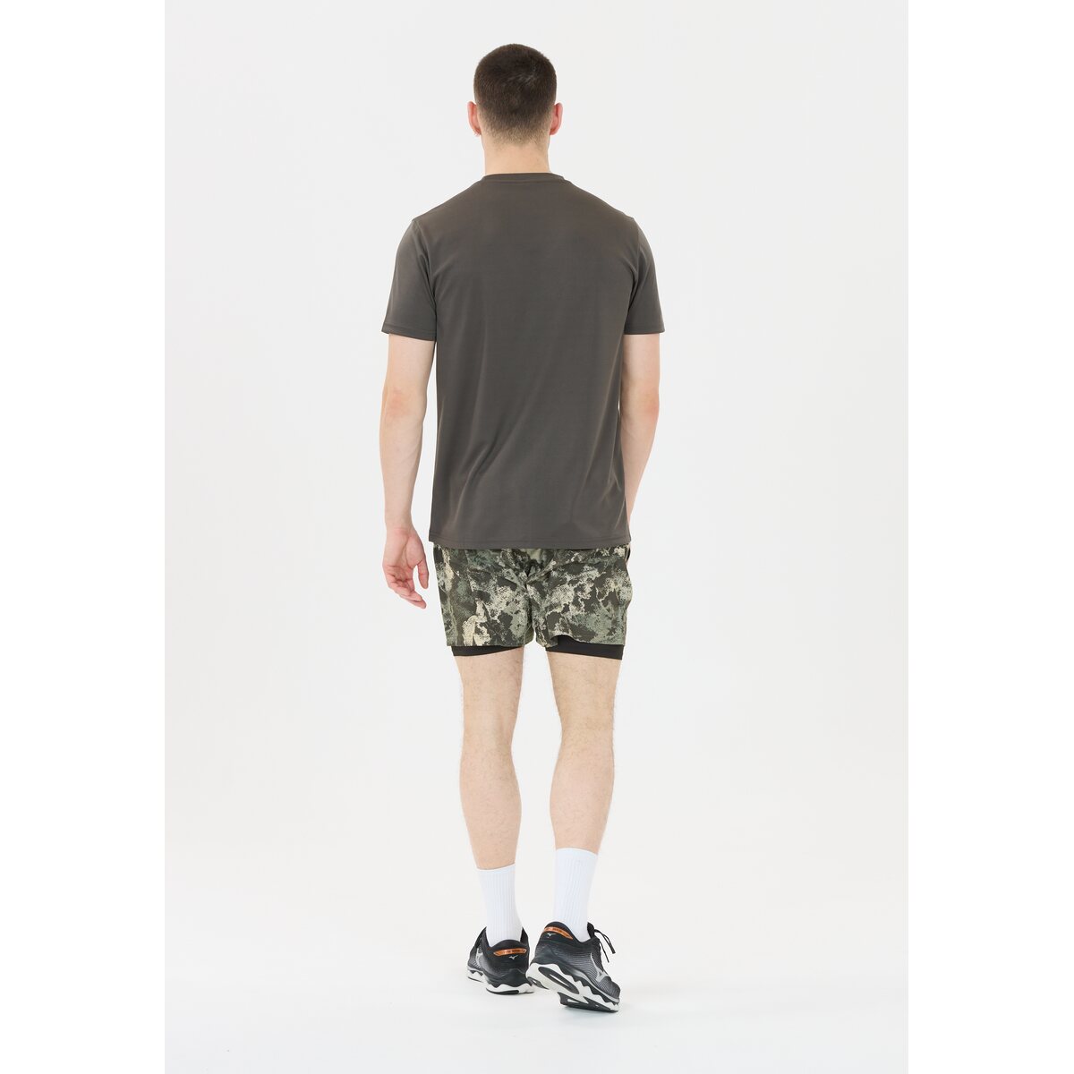 Mens Koy 2 in 1 Printed Shorts