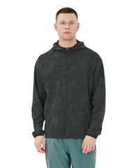 Mens Braylen Lightweight Printed Running Jacket