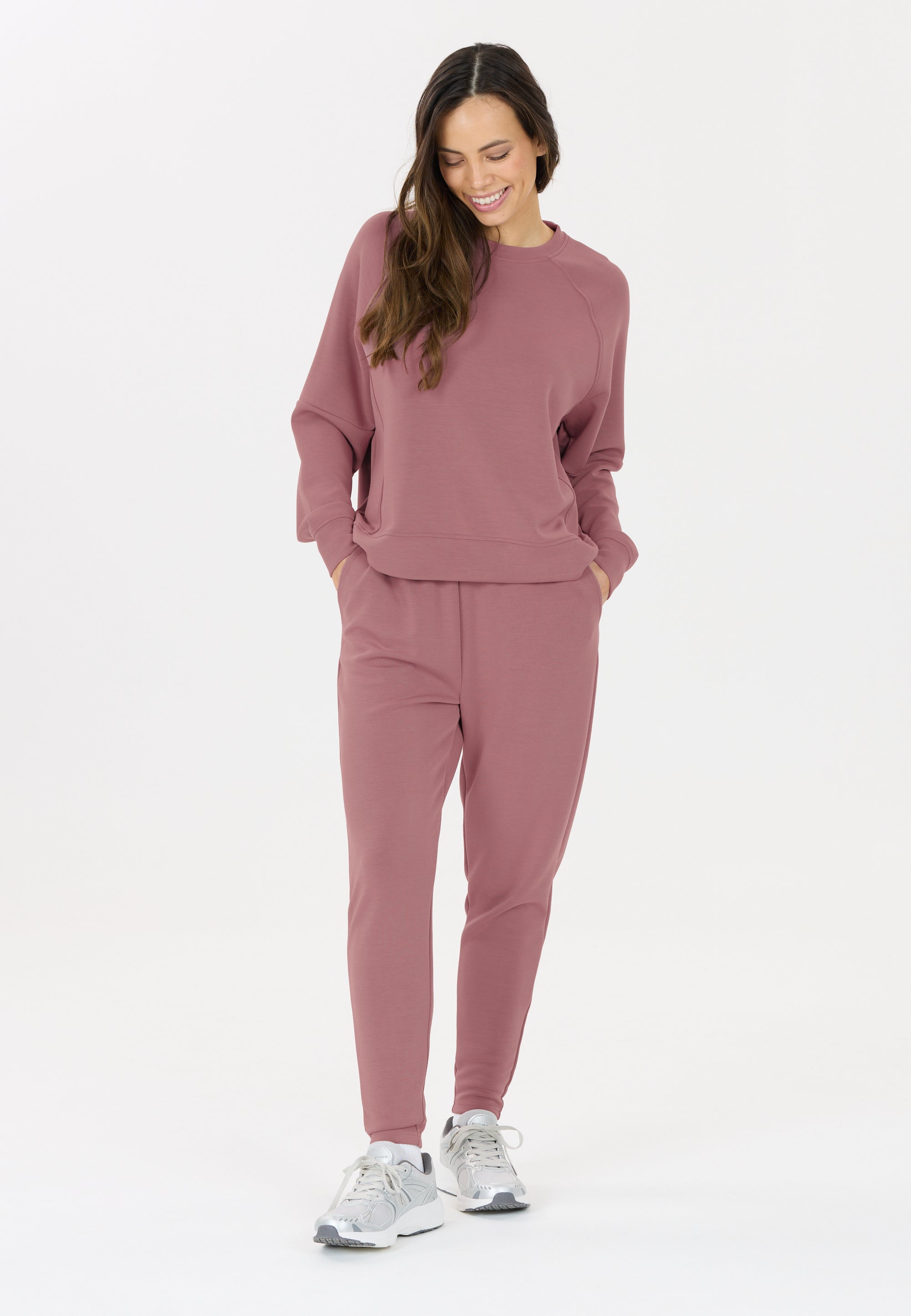 Womens Yoga Jacey Crew Neck