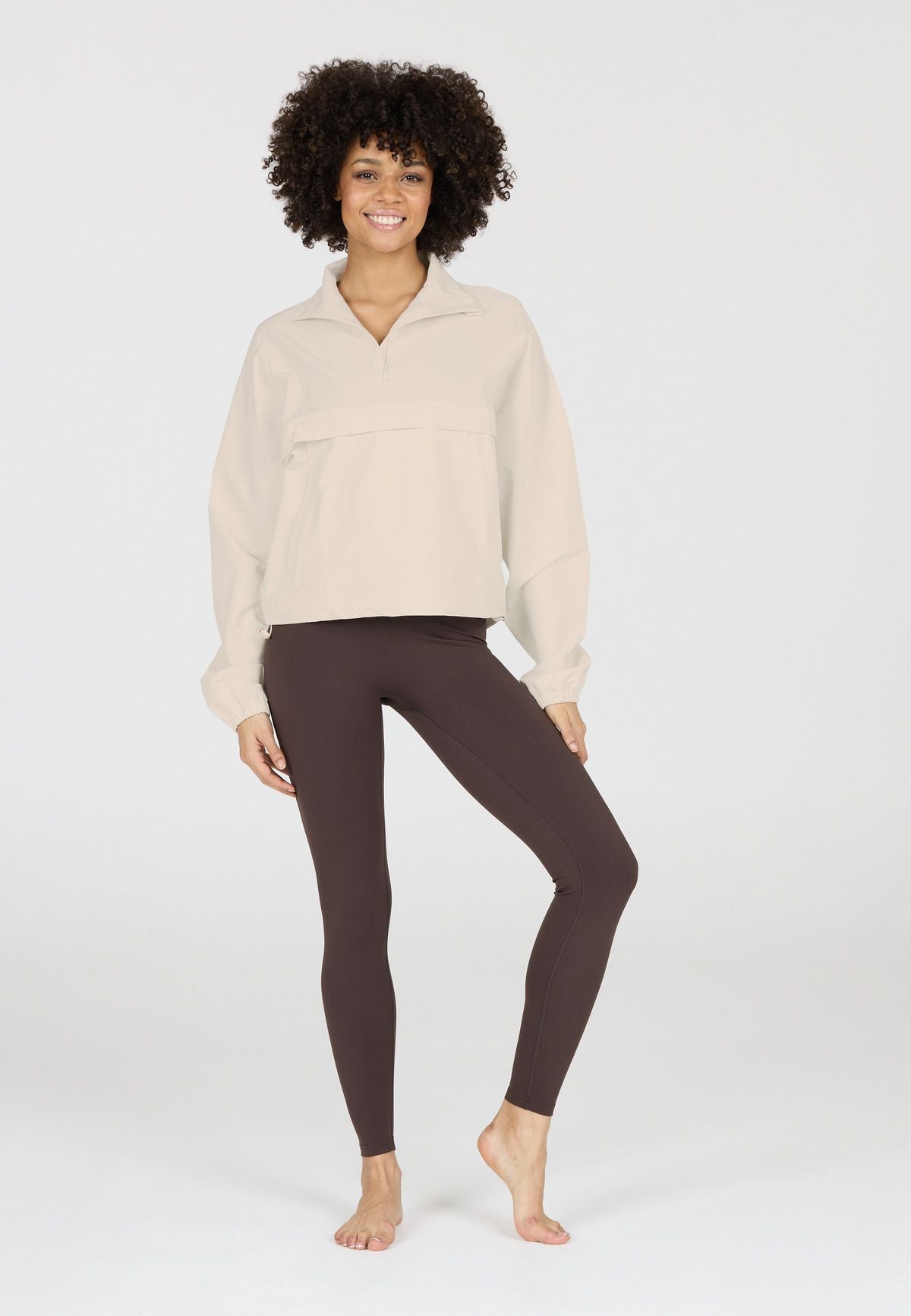 Womens Yoga Carley Half Zip jacket