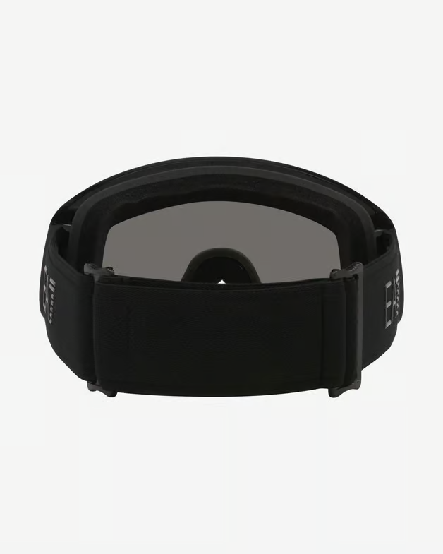 Shiny Black Frame High Silver Lens Snow Goggle