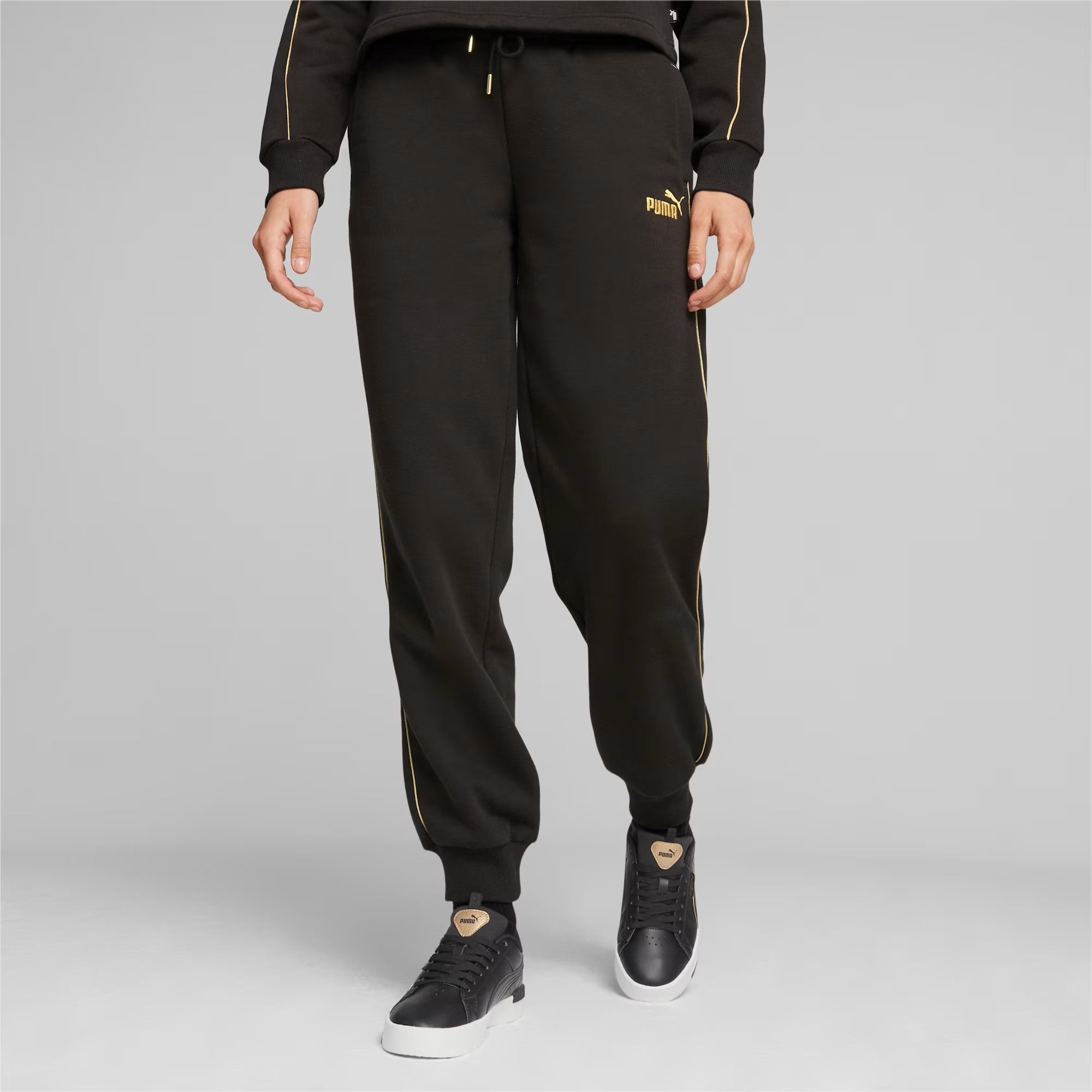 Womens Minimal Gold Cuff Pant