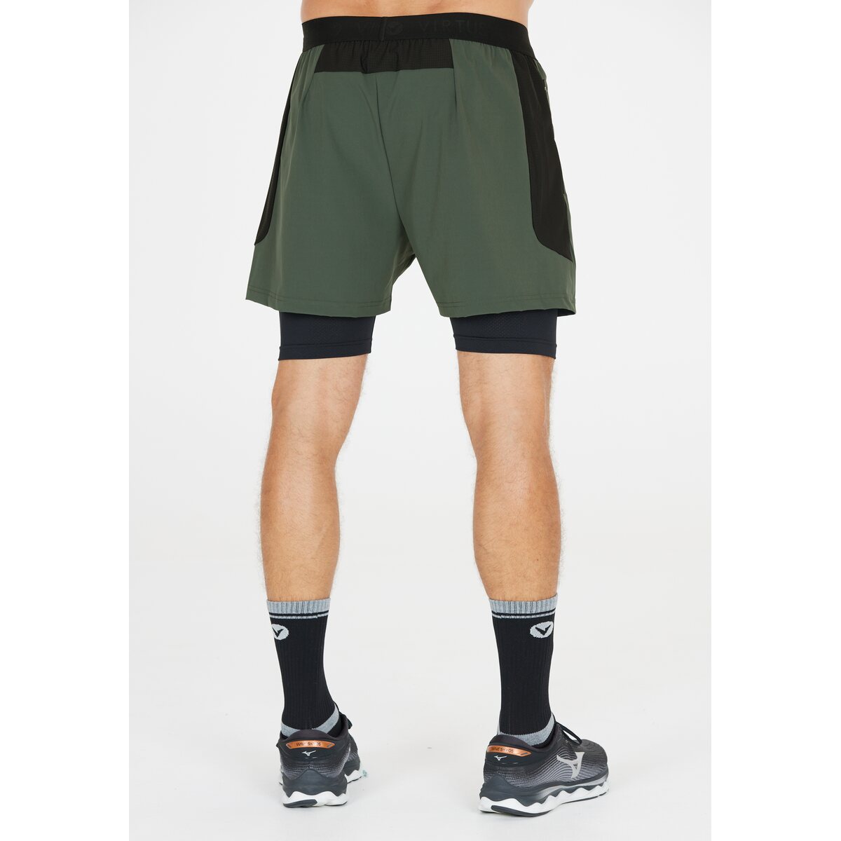 Mens Dylan 2-in-1 Stretch Shorts