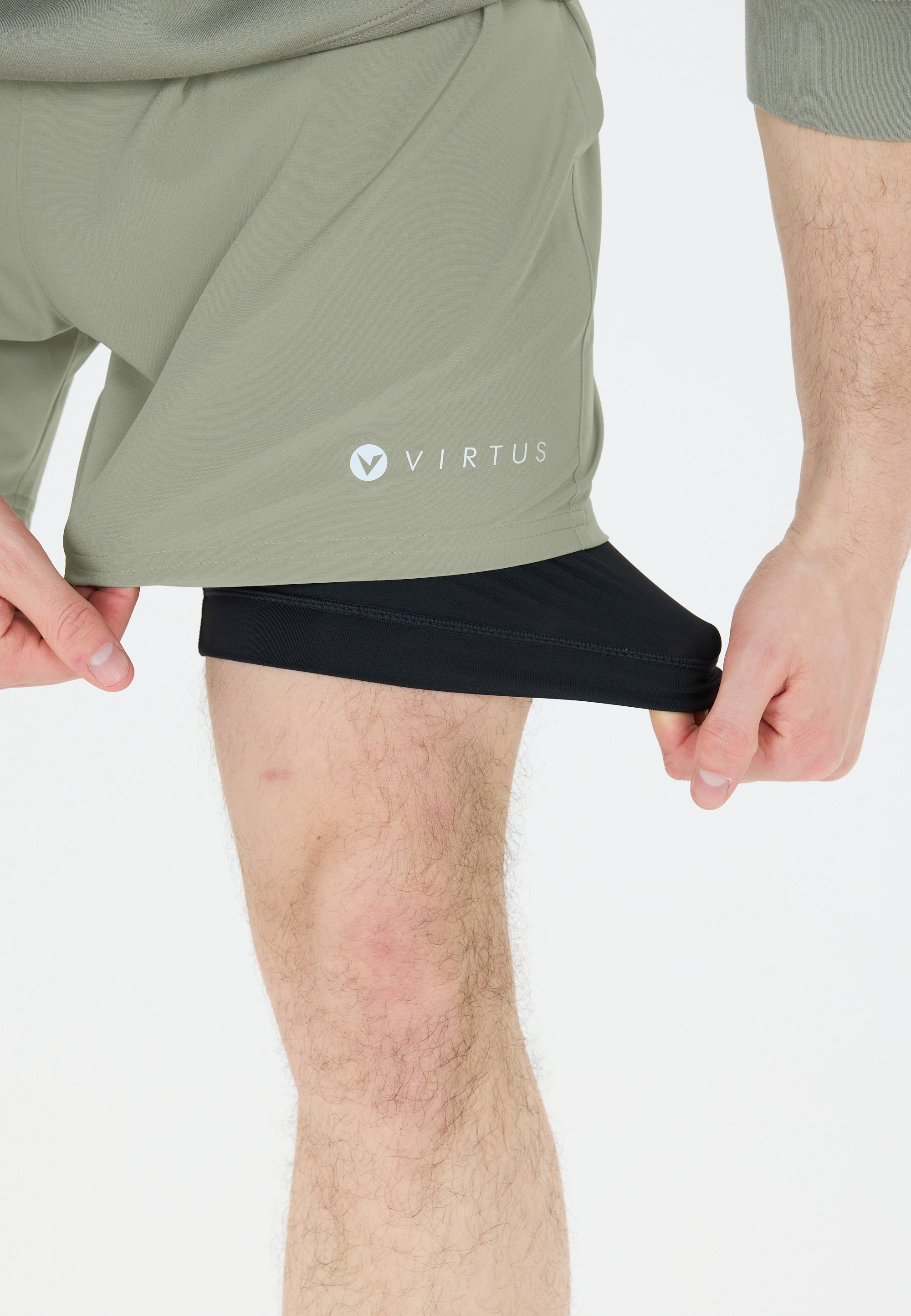 Mens Zayne 2 in 1 Shorts